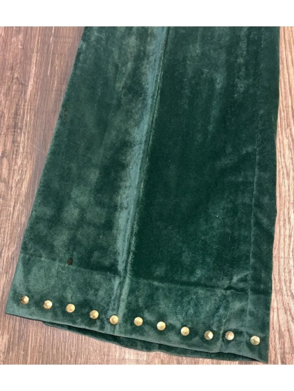 1970s Custom Western Pant Suit Satin Velvet Professional Singer Music Stage S